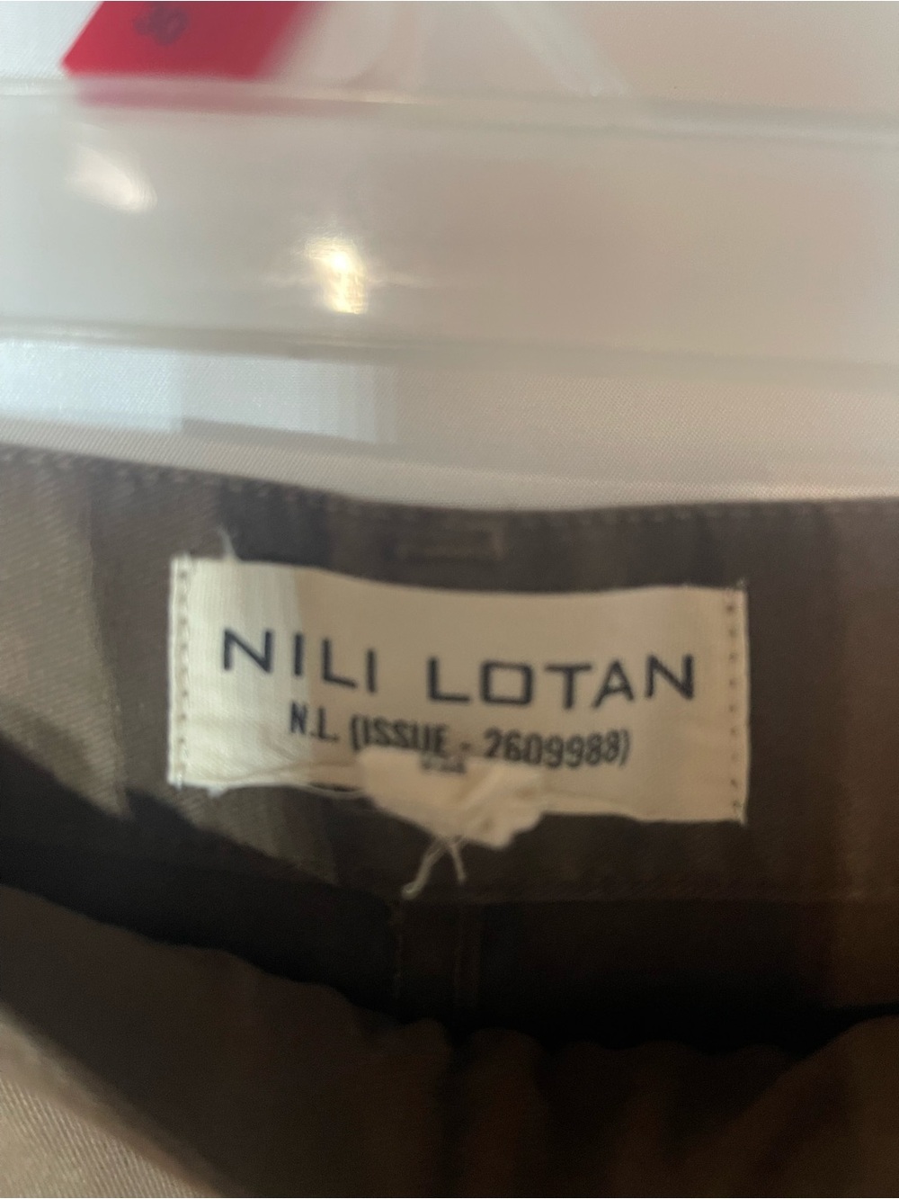 Nili Lotan Brown High-Rise Relaxed Track Pants - Picture 4 of 8